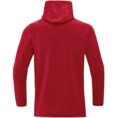 JAKO Jas met kap Premium Basics Rood gemeleerd Artikelnummer: 6829
