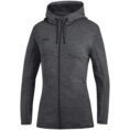 JAKO Jas met kap Premium Basics Antraciet gemeleerd Artikelnummer: 6829