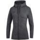 JAKO Jas met kap Premium Basics Antraciet gemeleerd Artikelnummer: 6829