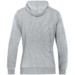 JAKO Jas met kap Base Lichtgrijs gemeleerd Artikelnummer: 6865