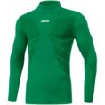 JAKO Turtleneck Comfort 2.0 Sportgroen Artikelnummer: 6955