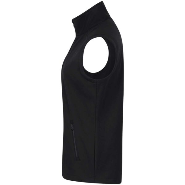 7007_800_P02_D JAKO Softshellvest Premium Zwart Artikelnummer: 7007