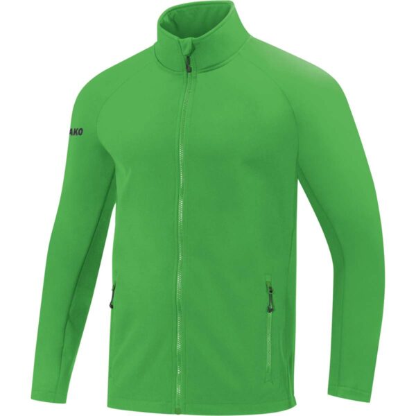 JAKO Softshelljas Team Zachtgroen Artikelnummer: 7604