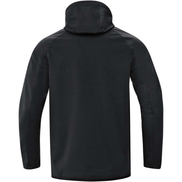 7605_08_P01 JAKO Softshelljas Light Zwart Artikelnummer: 7605