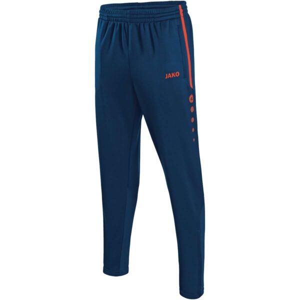 JAKO Trainingsbroek Active navy/flame Artikelnummer: 8495