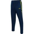 JAKO Trainingsbroek Active marine/fluogeel Artikelnummer: 8495