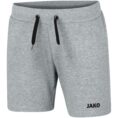 JAKO Short Base dames Lichtgrijs gemeleerd Artikelnummer: 8565D