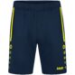 JAKO Trainingsshort Allround marine/fluogeel Artikelnummer: 8589