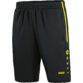 JAKO Trainingsshort Active zwart/fluogeel Artikelnummer: 8595