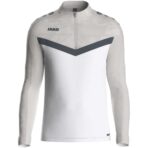 JAKO Ziptop Iconic wit/zachtgrijs/antra light Artikelnummer: 8624