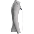 JAKO Ziptop Iconic wit/zachtgrijs/antra light Artikelnummer: 8624