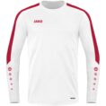 JAKO Sweater Power Wit Rood Artikelnummer: 8823