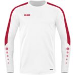 JAKO Sweater Power Wit Rood Artikelnummer: 8823