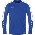 JAKO Sweater Power Royal Wit Artikelnummer: 8823