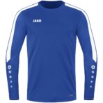 JAKO Sweater Power Royal Wit Artikelnummer: 8823