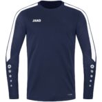 JAKO Sweater Power Marine Wit Artikelnummer: 8823