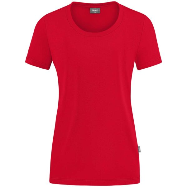 C6121_100_D JAKO T-shirt Organic Stretch Rood Artikelnummer: C6121