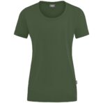 JAKO T-shirt Organic Stretch Olijf Artikelnummer: C6121