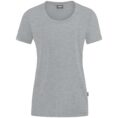 JAKO T-shirt Organic Stretch Lichtgrijs gemeleerd Artikelnummer: C6121