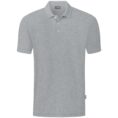 JAKO Polo Organic Lichtgrijs gemeleerd Artikelnummer: C6320