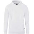 JAKO Sweater met kap Organic Wit Artikelnummer: C6720