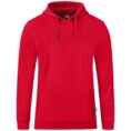 JAKO Sweater met kap Organic Rood Artikelnummer: C6720