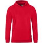 JAKO Sweater met kap Organic Rood Artikelnummer: C6720