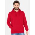 JAKO Sweater met kap Organic Rood Artikelnummer: C6720