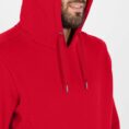 JAKO Sweater met kap Organic Rood Artikelnummer: C6720