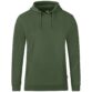 JAKO Sweater met kap Organic Olijf Artikelnummer: C6720