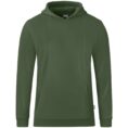 JAKO Sweater met kap Organic Olijf Artikelnummer: C6720