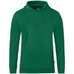 JAKO Sweater met kap Organic Groen Artikelnummer: C6720