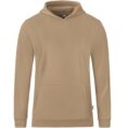 JAKO Sweater met kap Organic Sand Artikelnummer: C6720