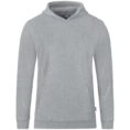 JAKO Sweater met kap Organic lichtgrijs gemeleerd Artikelnummer: C6720