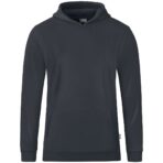JAKO Sweater met kap Organic Antraciet Artikelnummer: C6720
