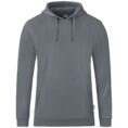 JAKO Sweater met kap Organic Steengrijs Artikelnummer: C6720