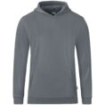 JAKO Sweater met kap Organic Steengrijs Artikelnummer: C6720