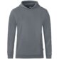 JAKO Sweater met kap Organic Steengrijs Artikelnummer: C6720