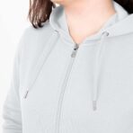 JAKO Jas met kap Organic Wit Artikelnummer: C6820