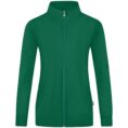 JAKO Sweaterjas Doubletex Groen Artikelnummer: C9830