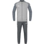 JAKO Trainingspak polyester Performance Antraciet Steengrijs Artikelnummer: M9122