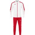 JAKO Trainingspak polyester Power Wit Rood Artikelnummer: M9123