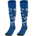 JAKO Kousen Sonic 3826 – 321 royal/zwart/wit, comfortabel, duurzaam en perfect voor voetbal en training
