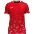 JAKO Shirt Sonic KM - 4226 - off rood/zwart/wit- JAKO Teamshop 89 Drechtsteden - Allroundsport.nl