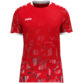 JAKO Shirt Sonic KM - 4226 - off rood/zwart/wit- JAKO Teamshop 89 Drechtsteden - Allroundsport.nl