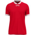 JAKO Shirt Retro KM - 4247 - Rood- JAKO Teamshop 89 Drechtsteden - Allroundsport.nl