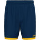 JAKO Short One - 4420 - navy/geel - JAKO Teamshop 89 Drechtsteden - Allroundsport.nl