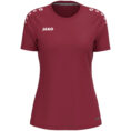 JAKO T-Shirt One Dames - 6100D - Bordeaux - JAKO Teamshop 89 Drechtsteden - Allroundsport.nl