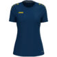JAKO T-Shirt One Dames - 6100D - Navy/Geel - JAKO Teamshop 89 Drechtsteden - Allroundsport.nl