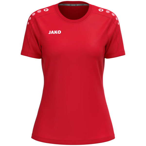 6101D_100 JAKO T-Shirt One Cotton Dames - 6101D - Rood - JAKO Teamline One